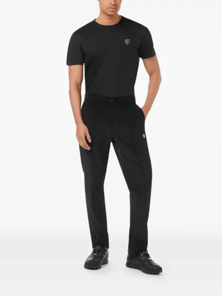 Pantaloni Billionaire de catifea cord negru