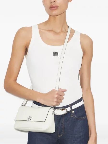 Geantă Tory Burch alb
