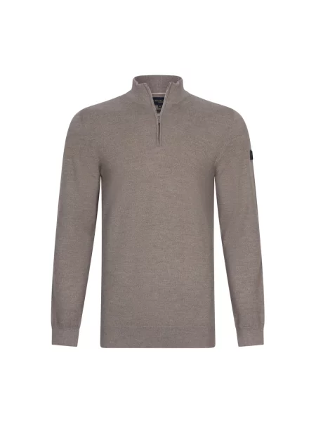 Sweter Cavallaro brązowy
