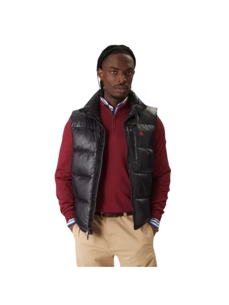 Polo Ralph Lauren bezrękawnik puchowy zimowy czarny