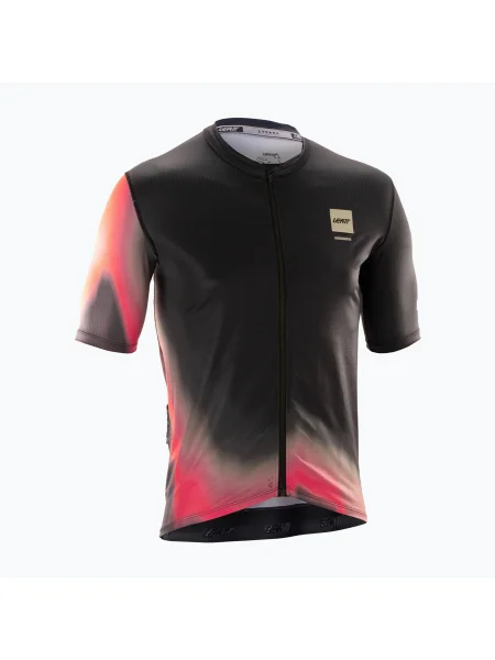 Велосипедна футболка Leatt MTB Endurance heatmap black чорна