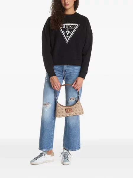Hanorac Guess cu imagine negru