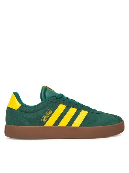 Buty adidas VL Court zielone brązowe żółte
