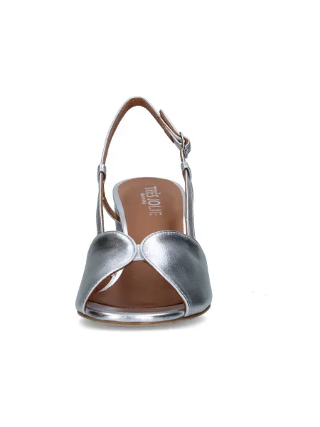 Pantofi Tres Jolie argintiu