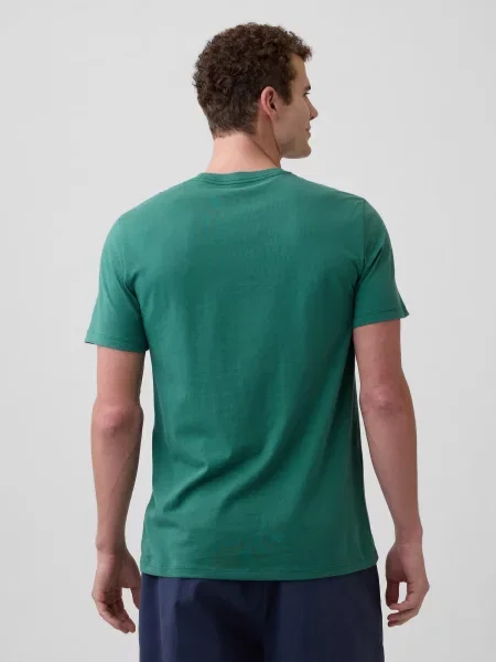 GAP Tricou EVERYDAY verde albastru