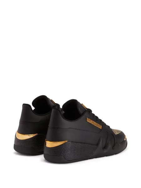 Sneakerși Giuseppe Zanotti de cristal negru