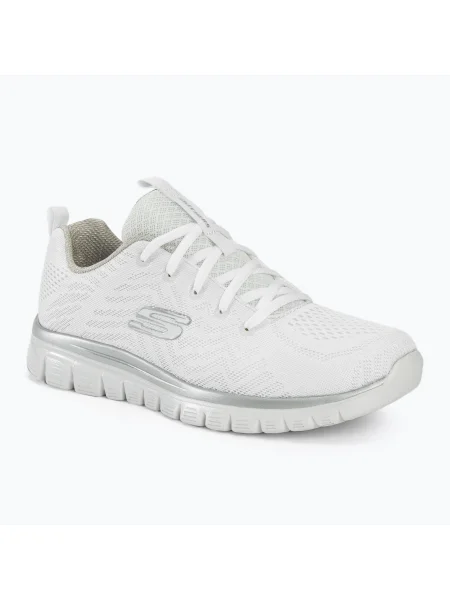 Félcipő Skechers fehér