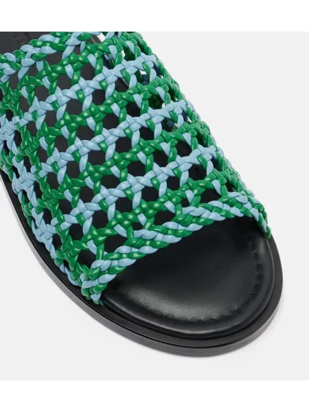 Sandale Jw Anderson plasă de plasă albastru