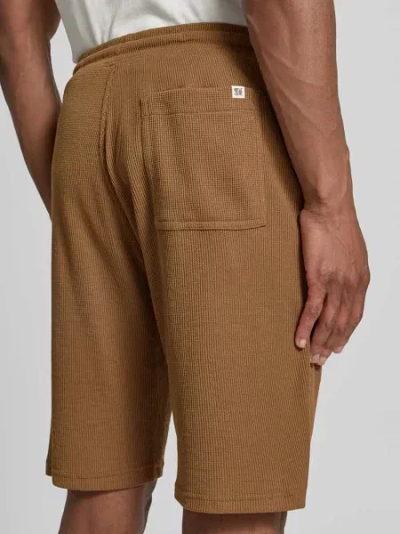 Szorty dresowe o kroju relaxed fit z mieszanka bawełny S.oliver Red Label
