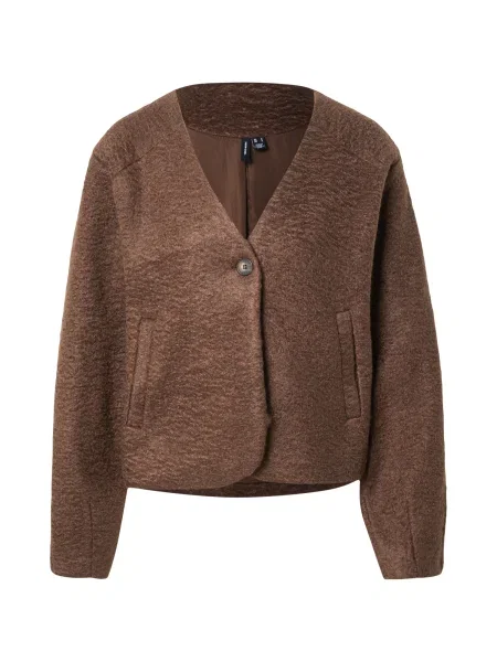 VERO MODA Prehodna jakna VMJENNY čokolada