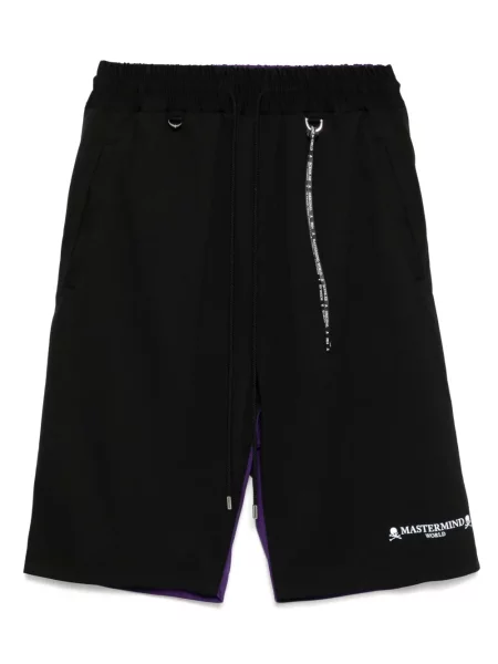 Pantaloni scurți Mastermind World negru
