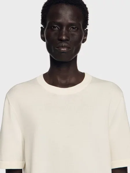 Свитер Sandro белый