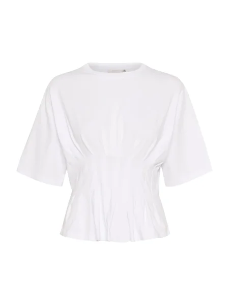 Gestuz Tricou Inez' alb