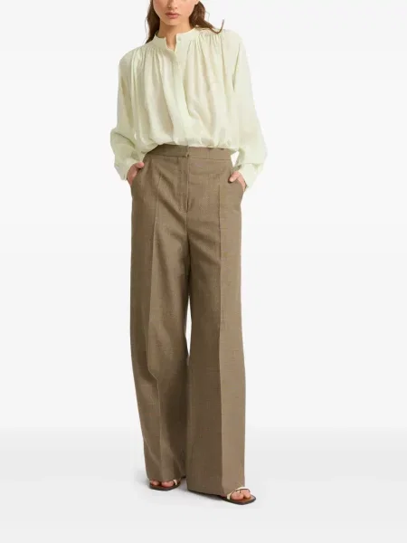 Pantaloni Yves Salomon de lână
