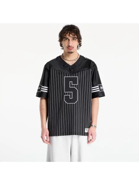 Короткий свитер Y-3 с коротким рукавом из джерси черный