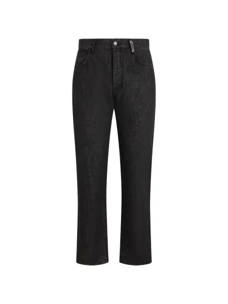 Blugi Moschino cu 5 buzunare negru