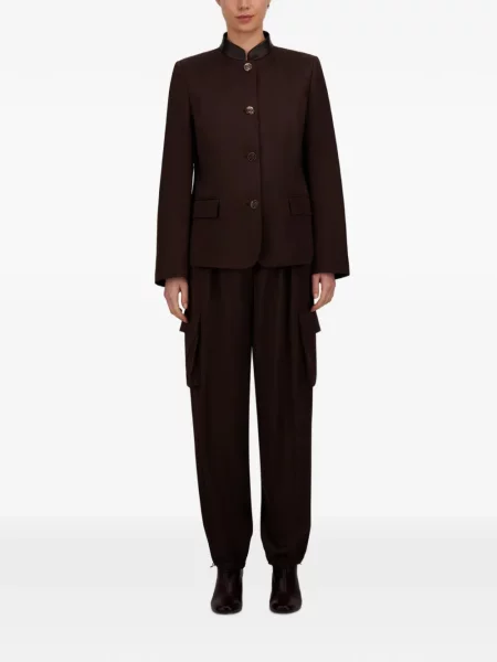 Pantaloni cargo Herno conici maro