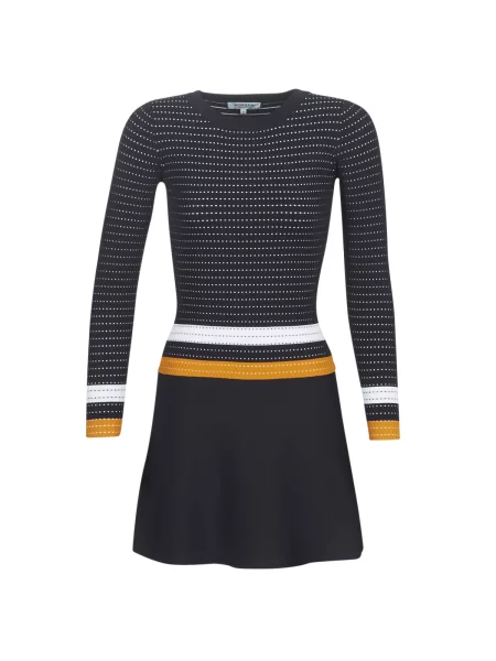 Mini obleka Morgan modra