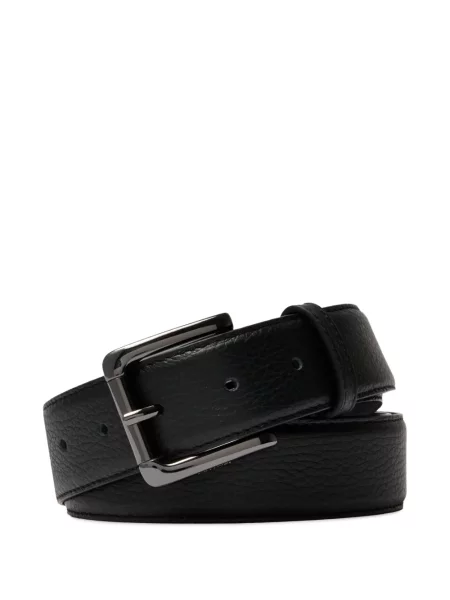 Reglabil curea Lancel din piele negru