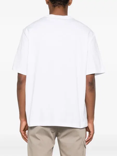 Tricou Michael Kors cu broderie alb