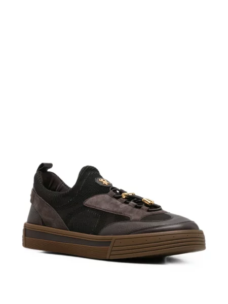 Sneakerși Stefano Ricci plasă negru