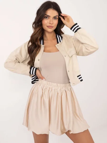 Fustă Fashionhunters bej