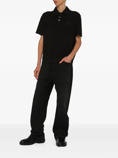 Tricou polo Wooyoungmi negru