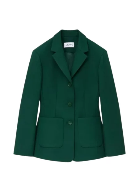 Sacou Loewe de lână verde