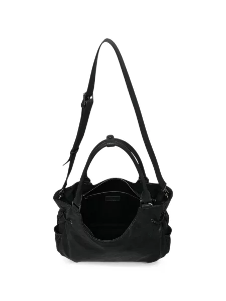 Geantă shopper Stand Oil cu cordon negru