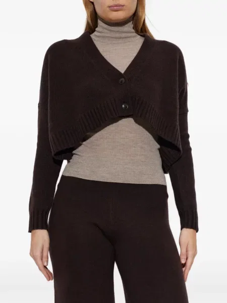 Cardigan Max Mara de lână maro