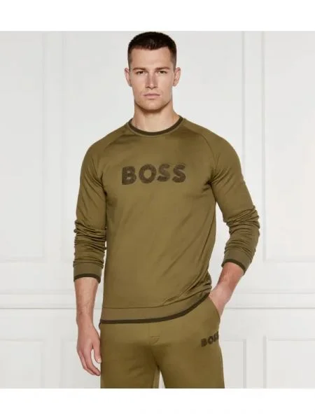 BOSS BLACK Hanorac negru