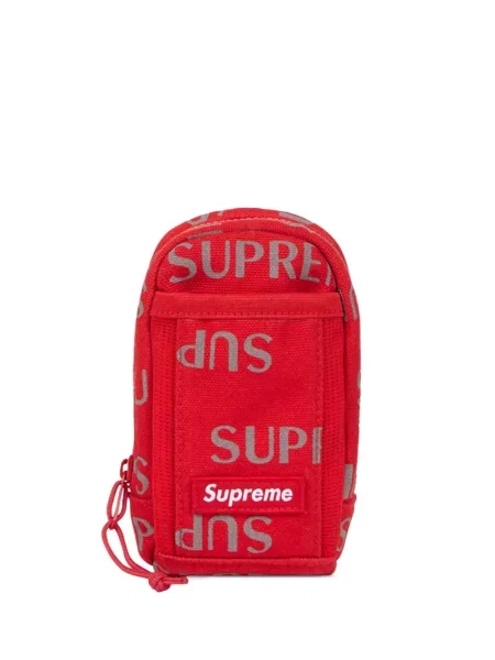 Geantă Supreme cu imagine roșu