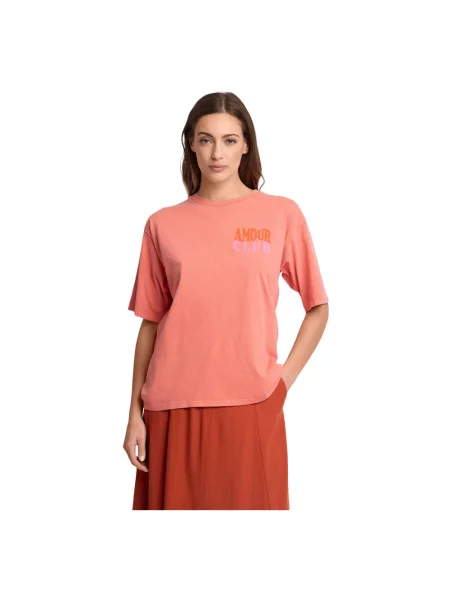 Maksi koszulka Kocca retro pomarańczowa