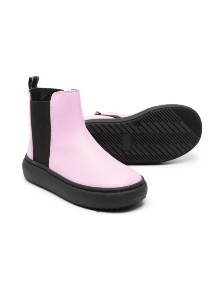 Buty do kostki dziecięce Emporio Armani różowe