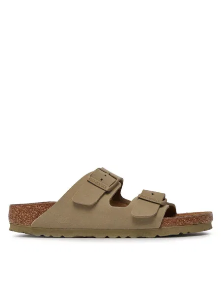 Шльопанці Birkenstock Arizona жіночі зелений хакі