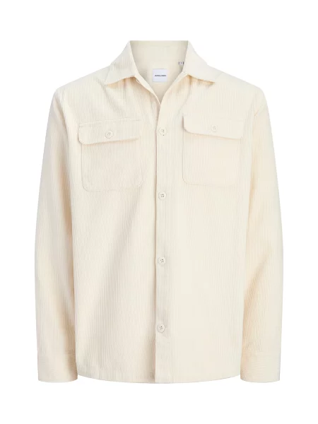 JACK & JONES Cămașă JJERegent lână alb