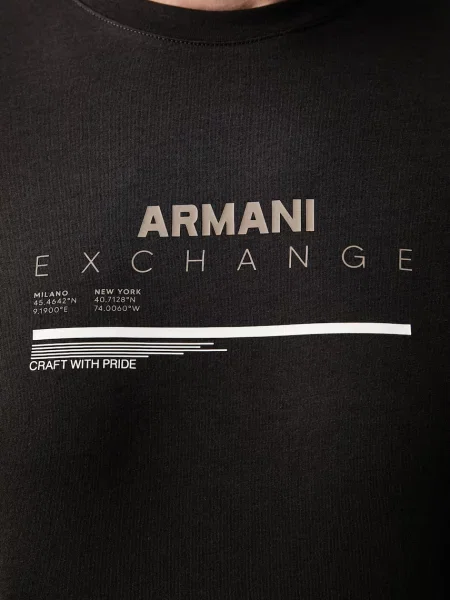 Armani Exchange férfi póló barna