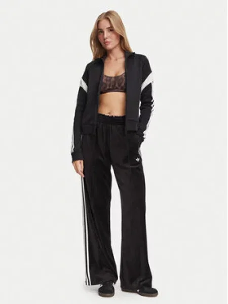 Adidas Melegítő alsó Velour fekete