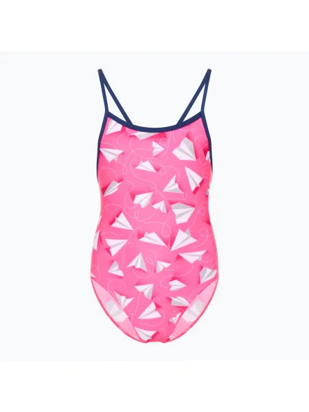 Costum de baie dintr-o piesă pentru copii Funkita Single Strap One Piece paper pink roz