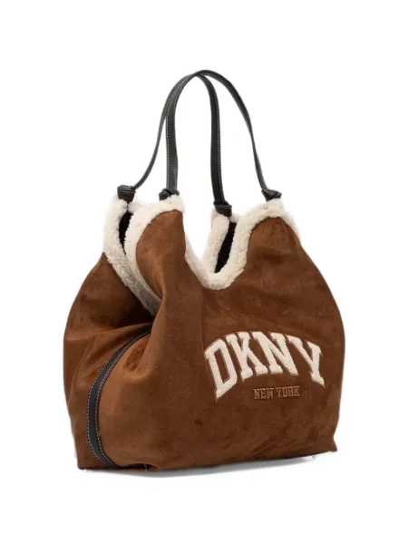 Shopperka Dkny brązowa