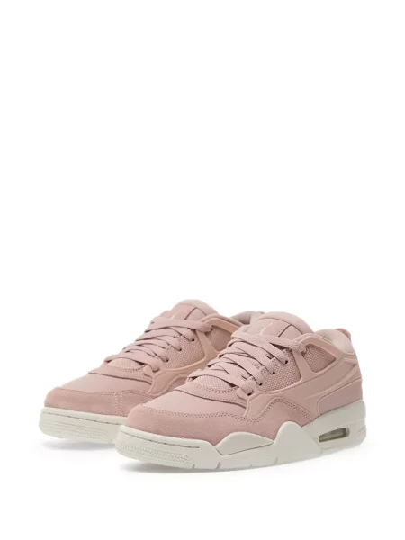 Маратонки Jordan Air Jordan 4 с връзки с дантела розово