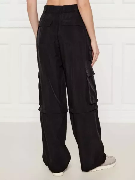 Tommy Jeans Nadrág CLAIRE | high rise fekete