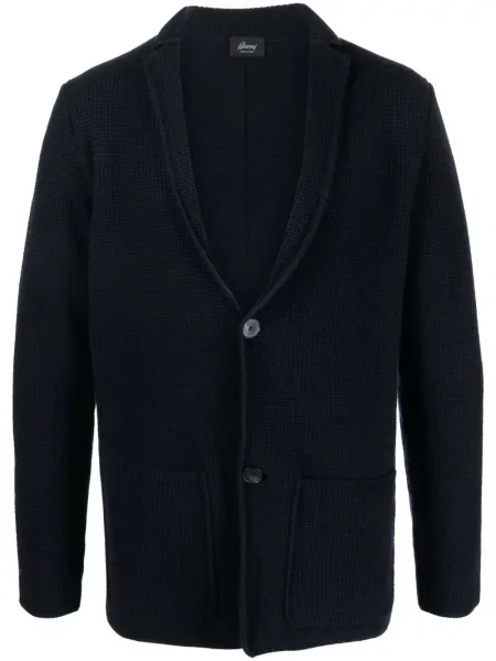 Cardigan Brioni tricotate albastru