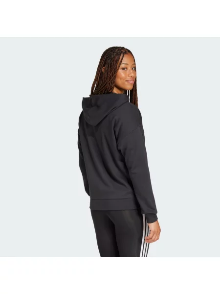 Mikina Essentials Linear Full-Zip French Terry bílá