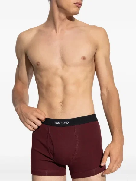 Pantaloni scurți Tom Ford cu autograf roșu