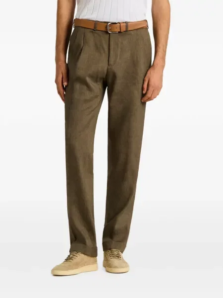 Pantaloni Kiton maro