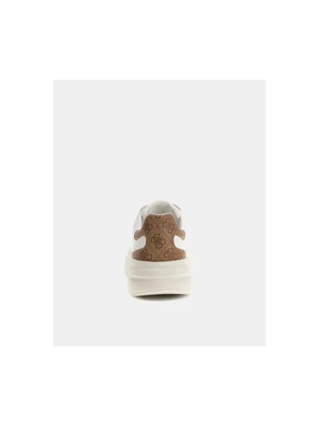 Pantofi Guess din piele alb