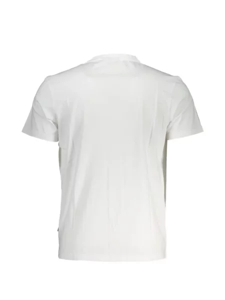 Tricou Napapijri cu broderie alb