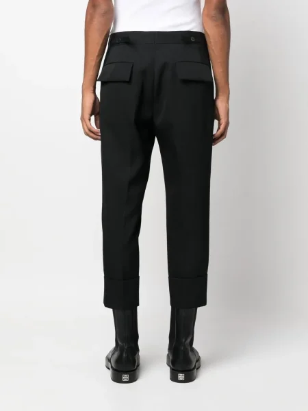 Cropp pantaloni Sapio plisate negru