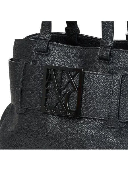 Shopper kabelka Armani Exchange černá